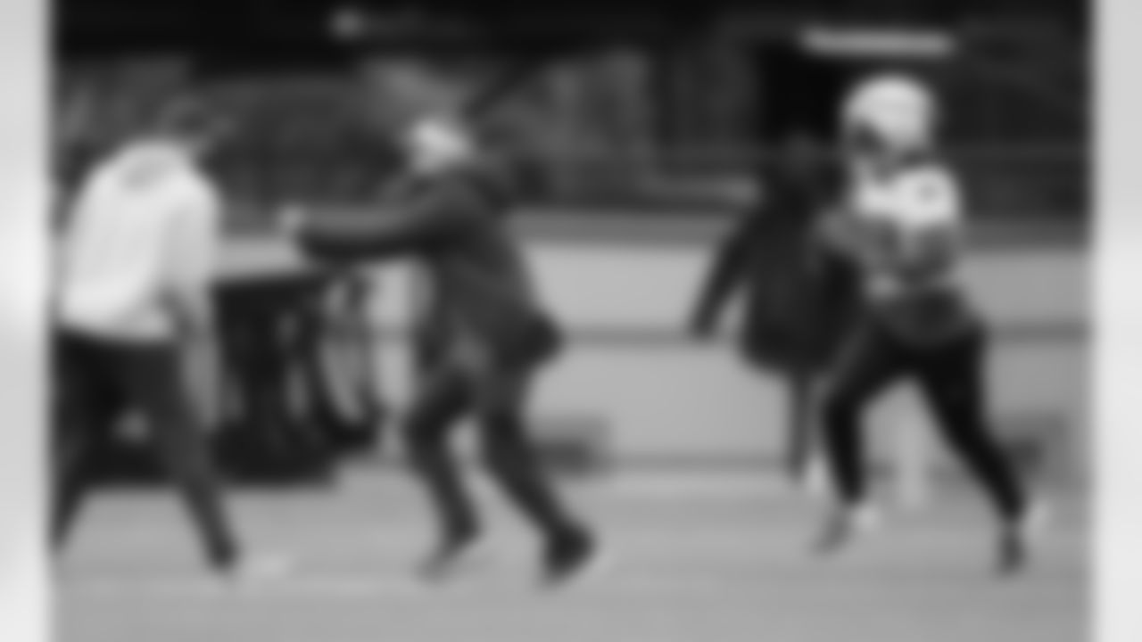 Josh McDaniels and Rhamondre Stevenson