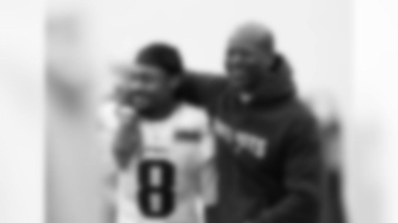 Stefon Diggs and Tony Dews