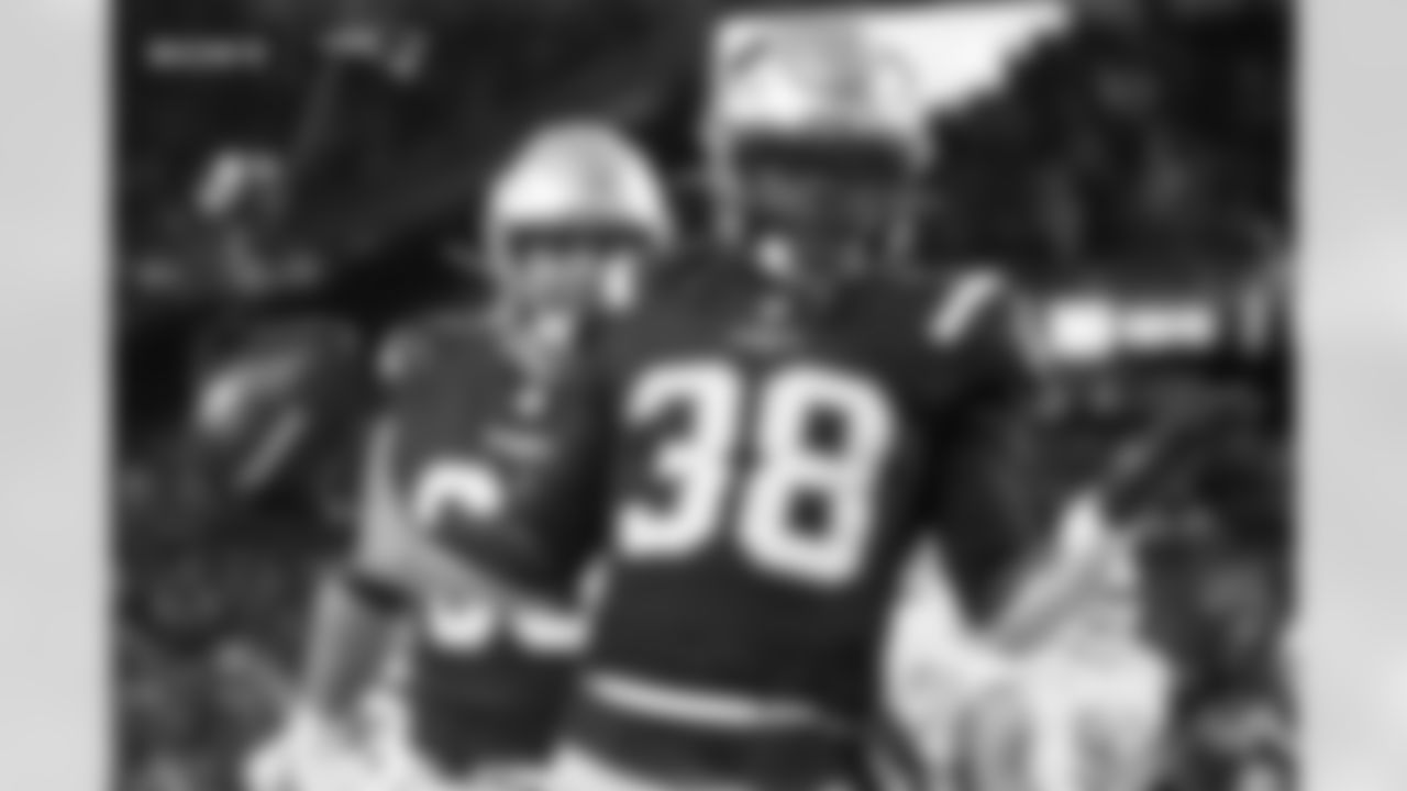 Rhamondre Stevenson. Photo by David Silverman