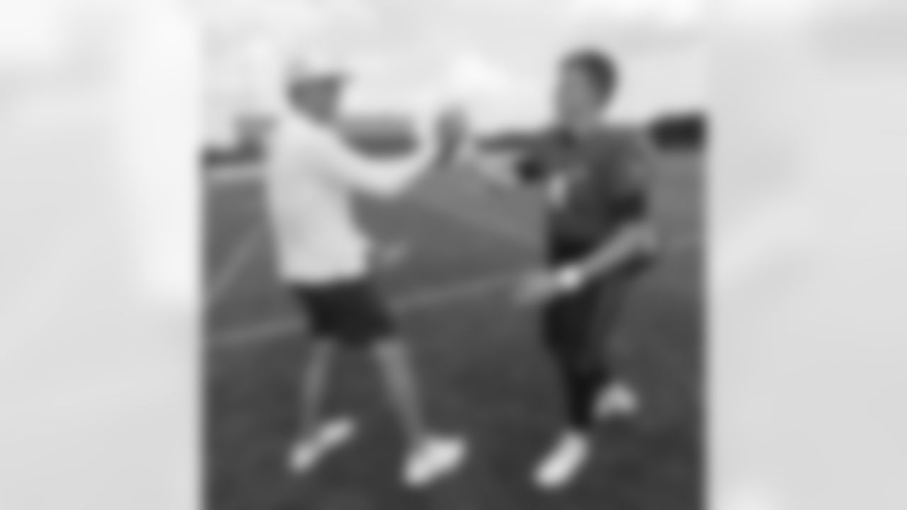 Matt Ryan and Bailey Zappe at Patriots Training Camp on August 2, 2024.
