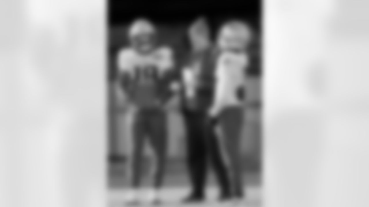 Kyle Williams, Todd Downing, smile, smiling, DeMario Douglas