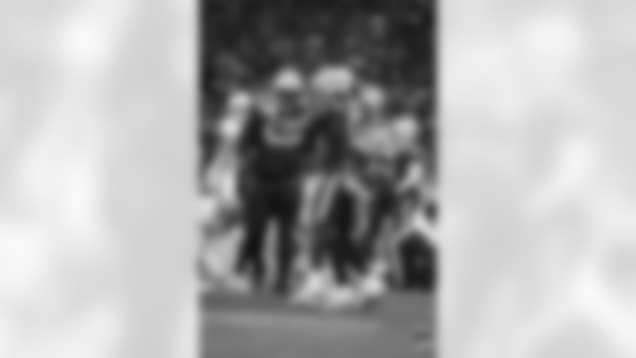 Patriots defensive lineman Davon Godchaux (92).