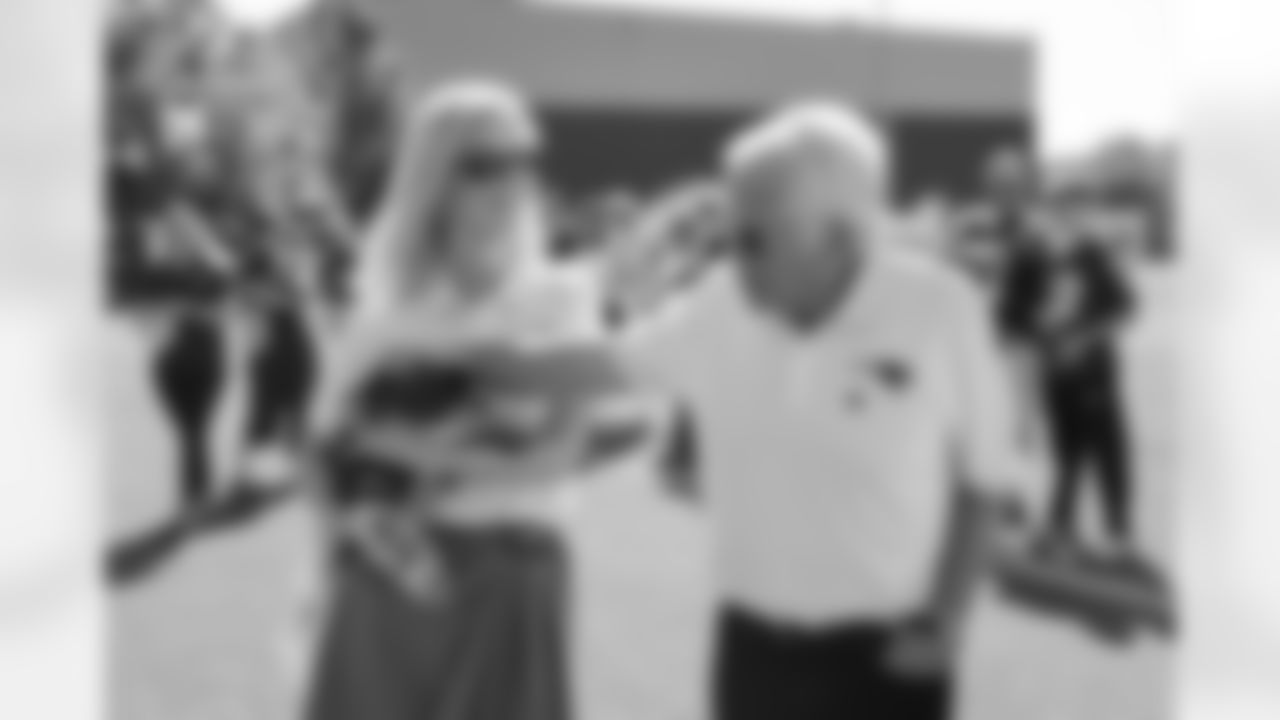 Dr. Dana Kraft and Robert Kraft