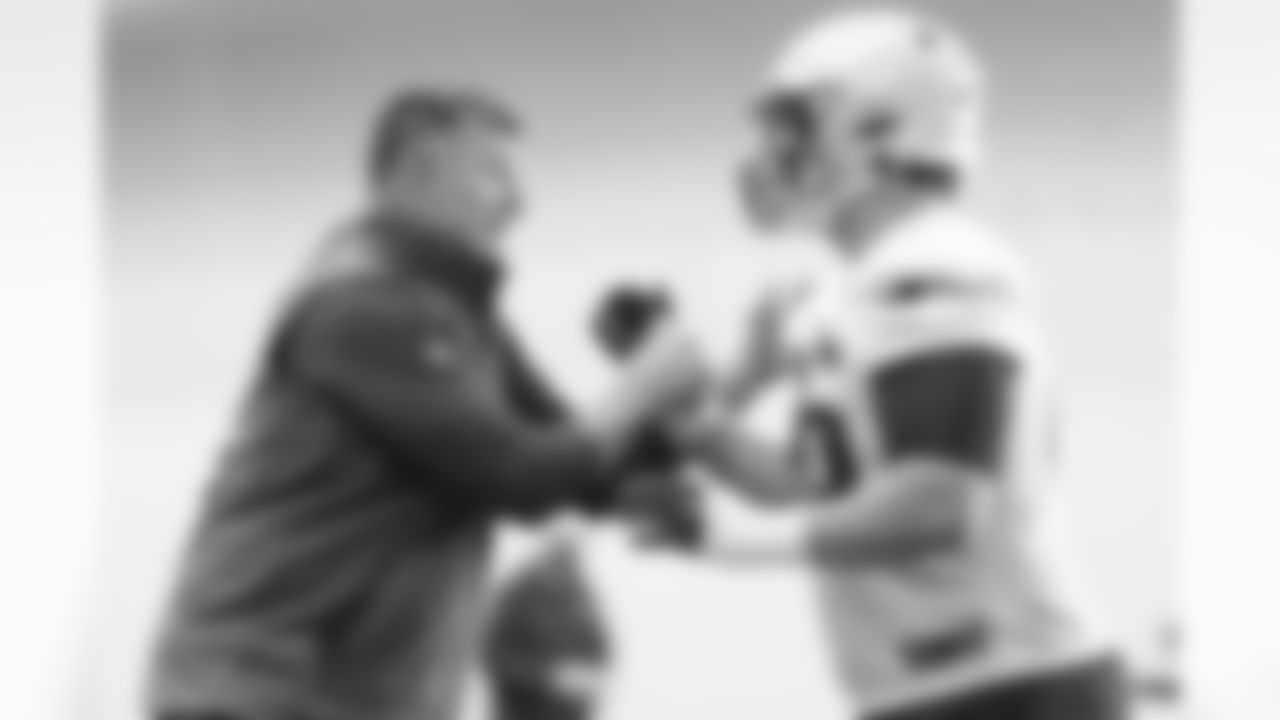Mike Vrabel and Will Campbell