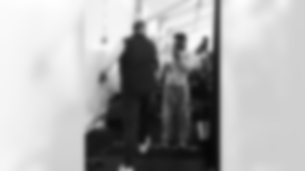 Mike Vrabel and Stefon Diggs