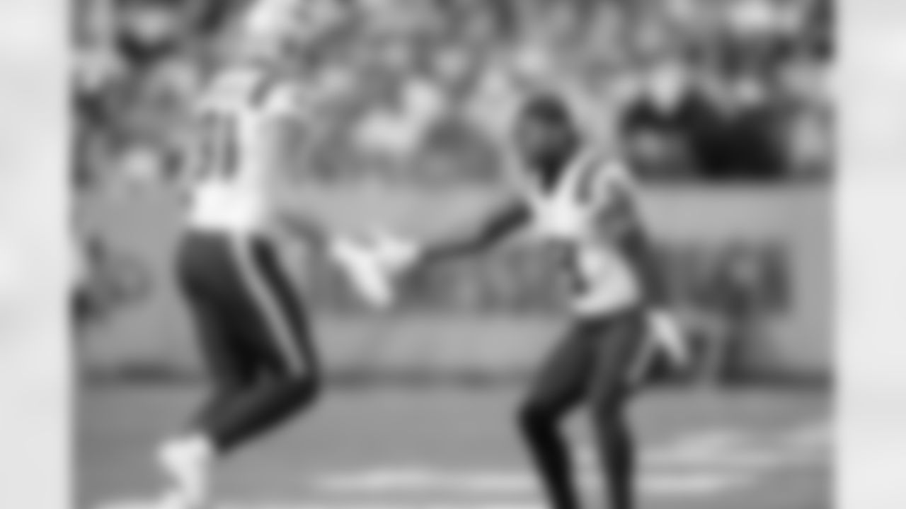 Austin Hooper and Stefon Diggs
