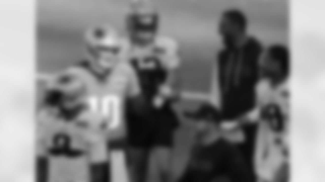 Drake Maye and Stefon Diggs