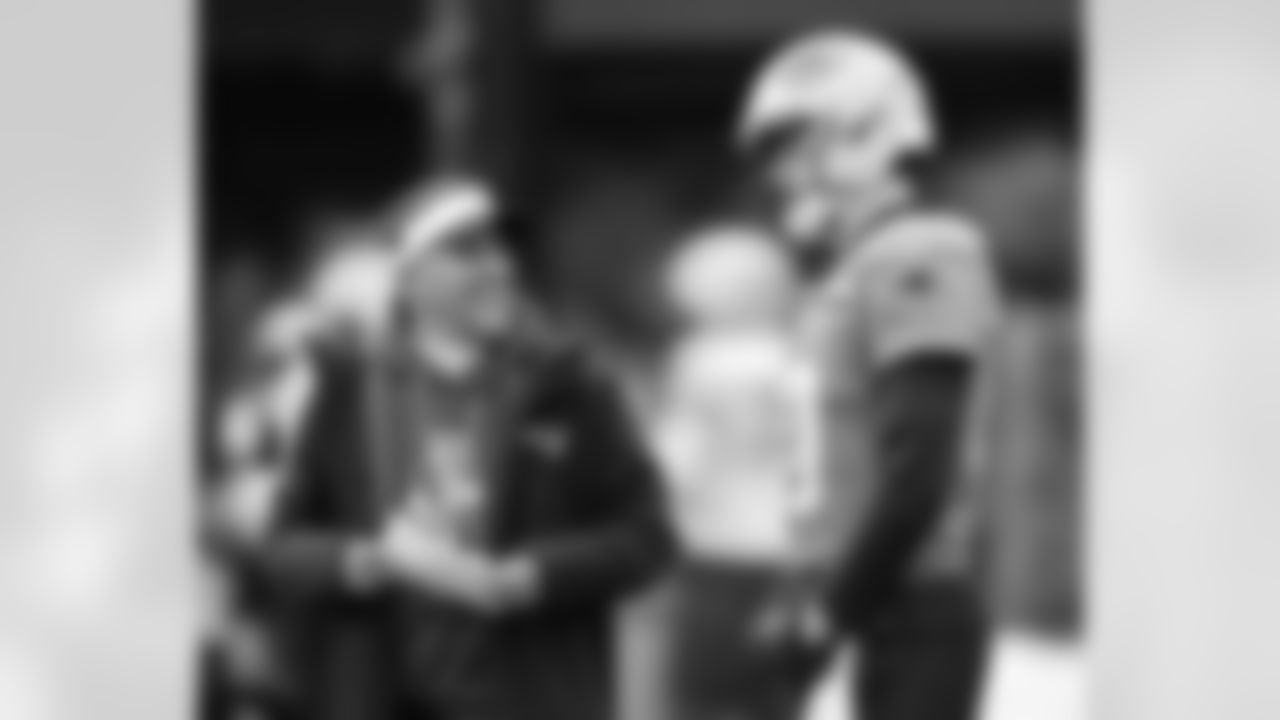 Josh McDaniels and Drake Maye