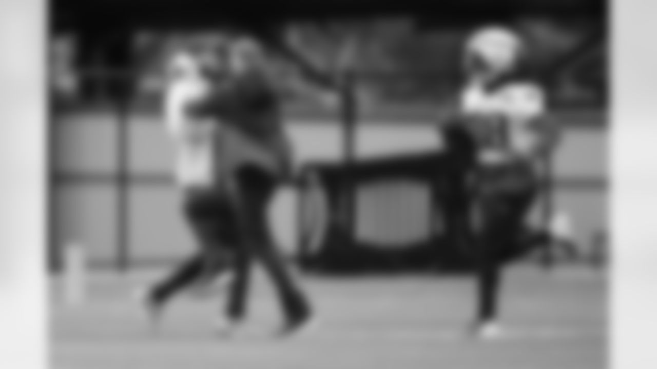 Josh McDaniels and Rhamondre Stevenson