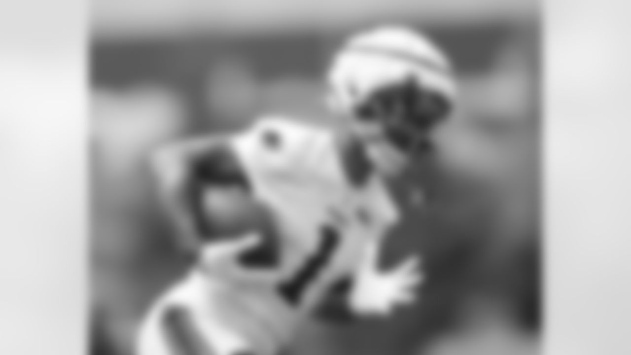 Ja'Lynn Polk practices during Patriots rookie camp on July 22, 2024.