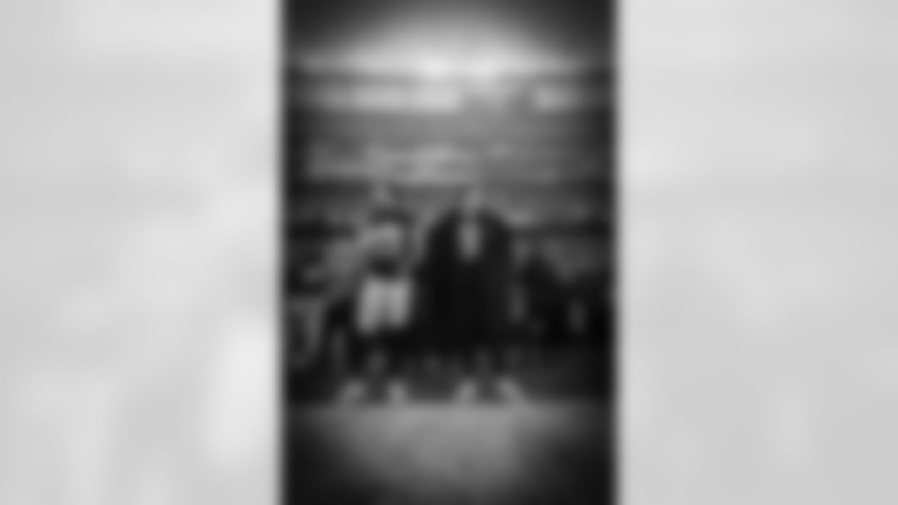 Hunter Henry and Drake Maye