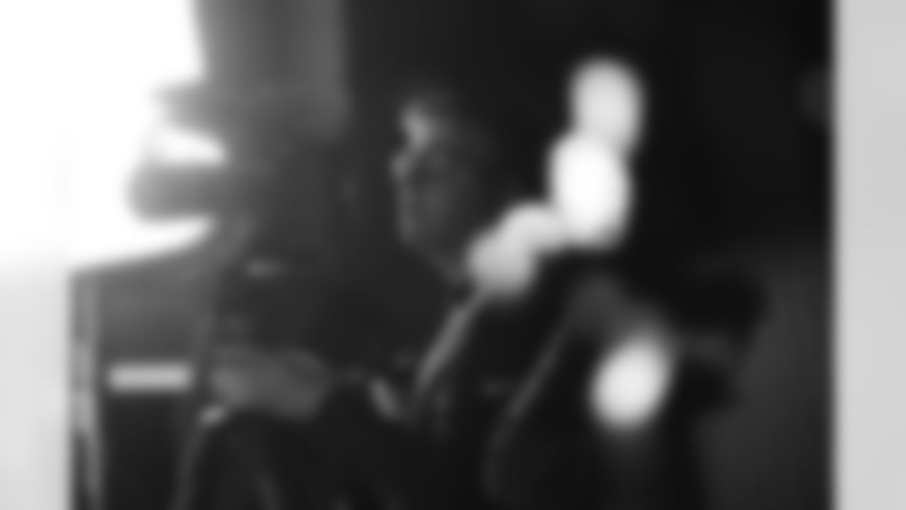 Rob Gronkowski returns to Gillette Stadium to sign a one-day contract and retire as a New England Patriot on Wednesday, Nov. 12, 2025.