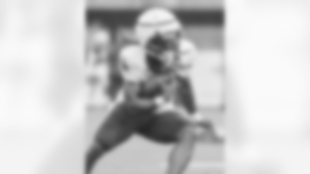 JaMycal Hasty practices at Patriots Training Camp on July 29th, 2024
