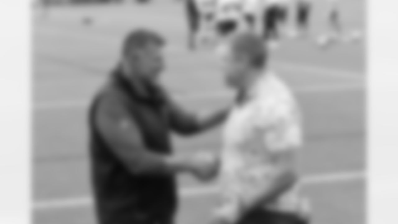 Mike Vrabel and Ted Johnson