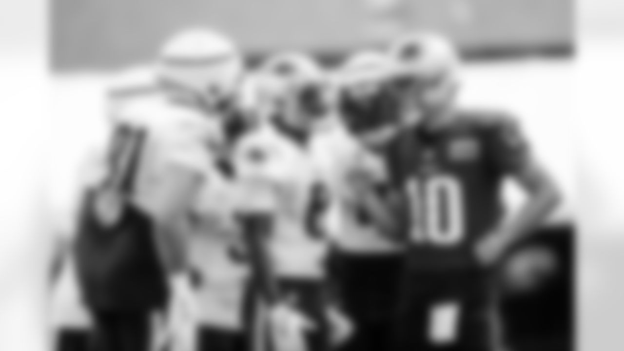 Austin Hooper, Stefon Diggs, Antonio Gibson, Drake Maye