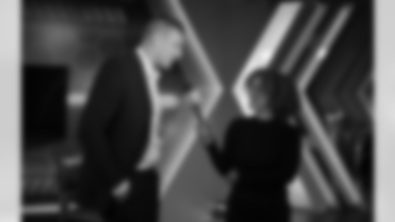 Rob Gronkowski returns to Gillette Stadium to sign a one-day contract and retire as a New England Patriot on Wednesday, Nov. 12, 2025.