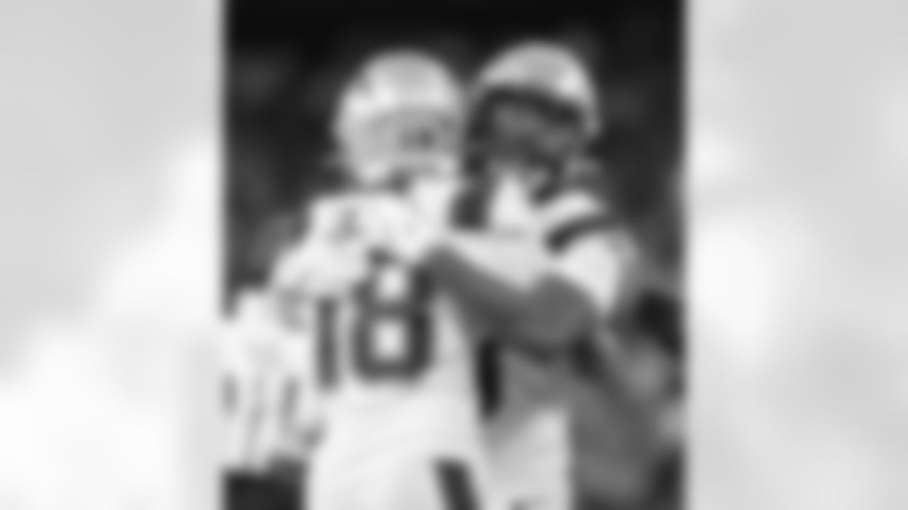 Kyle Williams and Stefon Diggs. . Photo by Eric J. Adler