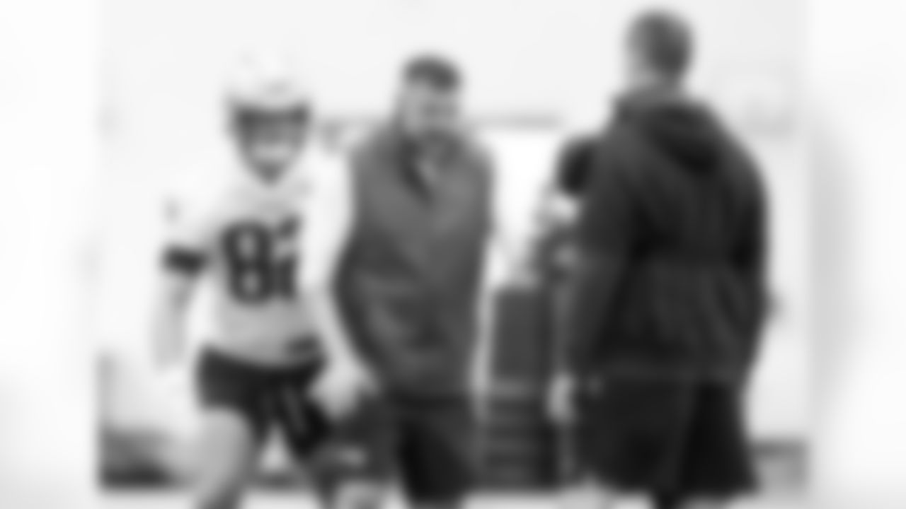 C.J. Dippre and Mike Vrabel
