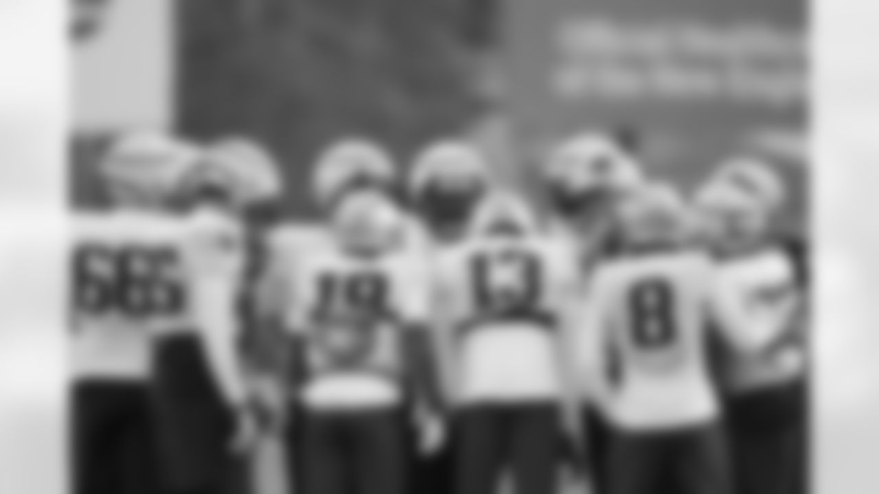 Will Campbell, Hunter Henry, Kyle Williams, Mack Hollins, Stefon Diggs, Drake Maye, TreVeyon Henderson, Mike Onwenu