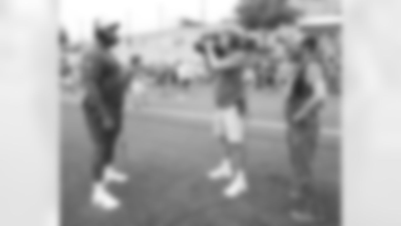 Jerod Mayo at Patriots Training Camp on July 28, 2024