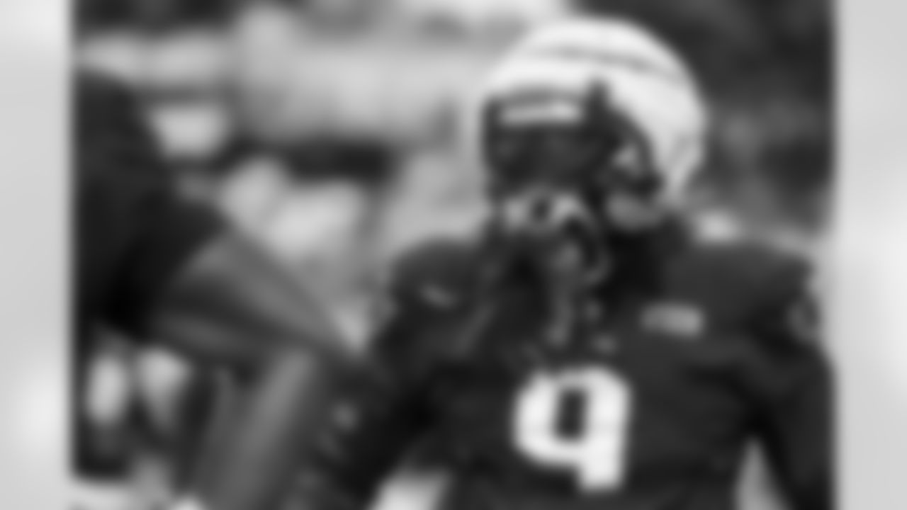 Matthew Judon practices at Patriots Training Camp on August 3, 2024
