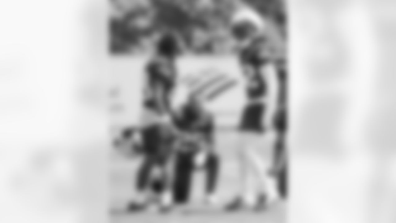 Alex Austin & Azizi Hearn at Patriots Training Camp on July 26th, 2024