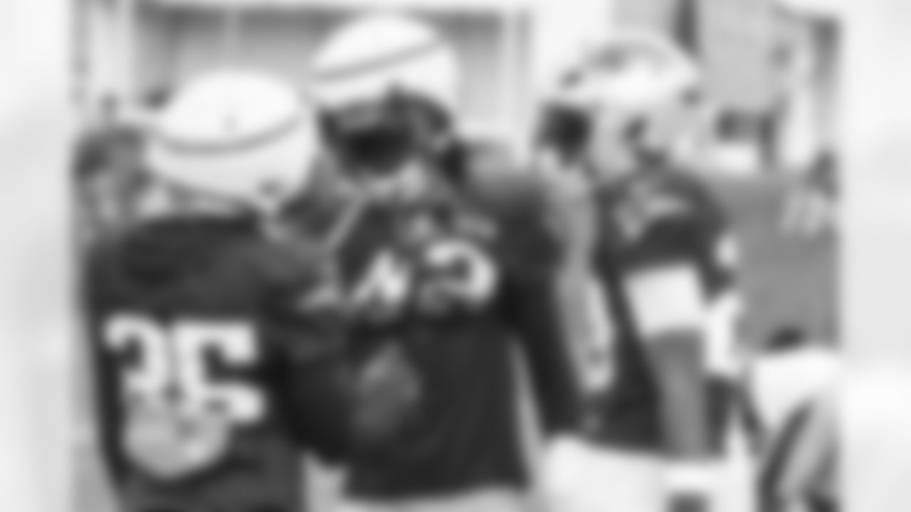 Marcus Jones, Azizi Hearn & Isaiah Bolden practice at Patriots Training Camp on July 30, 2024