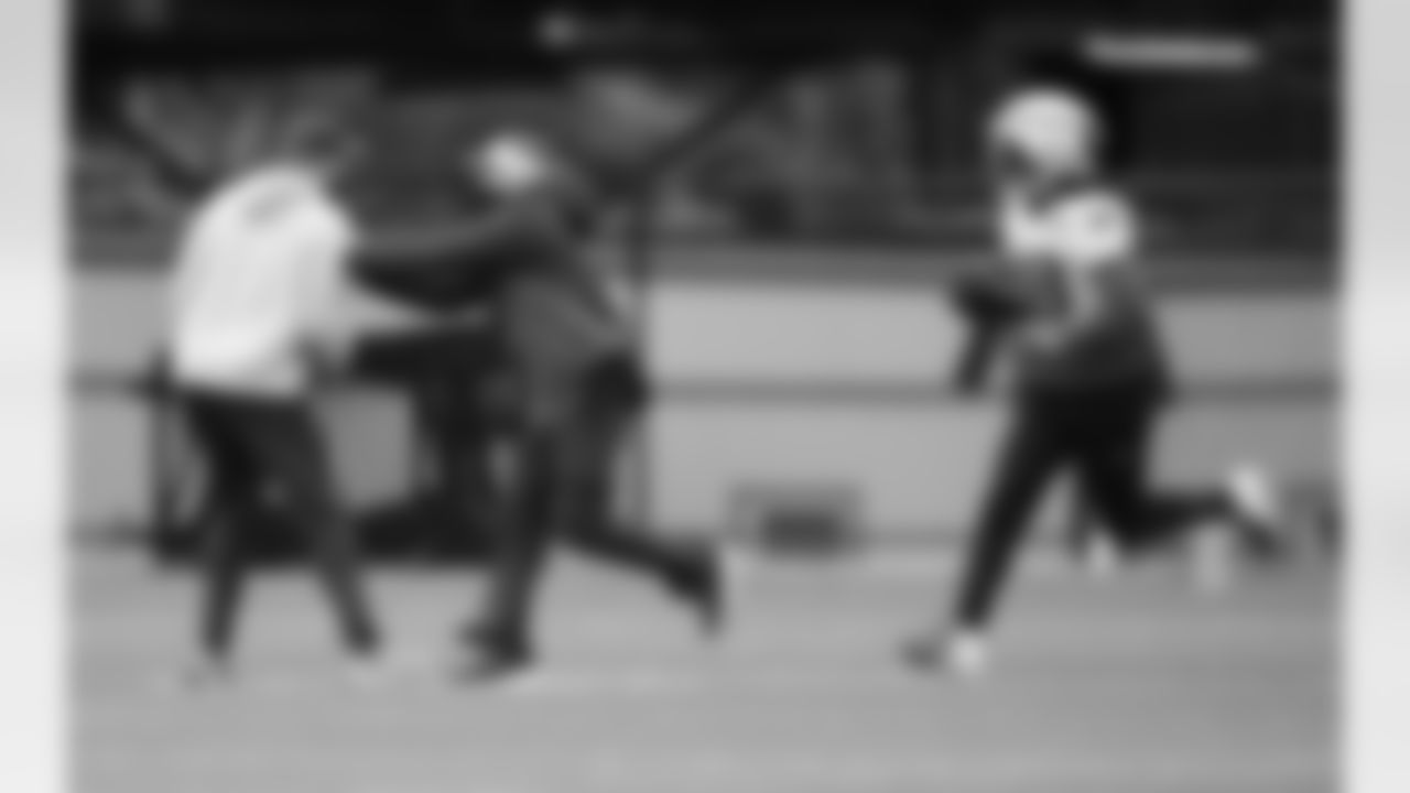 Josh McDaniels and Rhamondre Stevenson