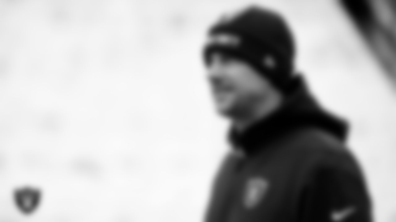 Las Vegas Raiders General Manager John Spytek before the regular season away game against the Philadelphia Eagles at Lincoln Financial Field.