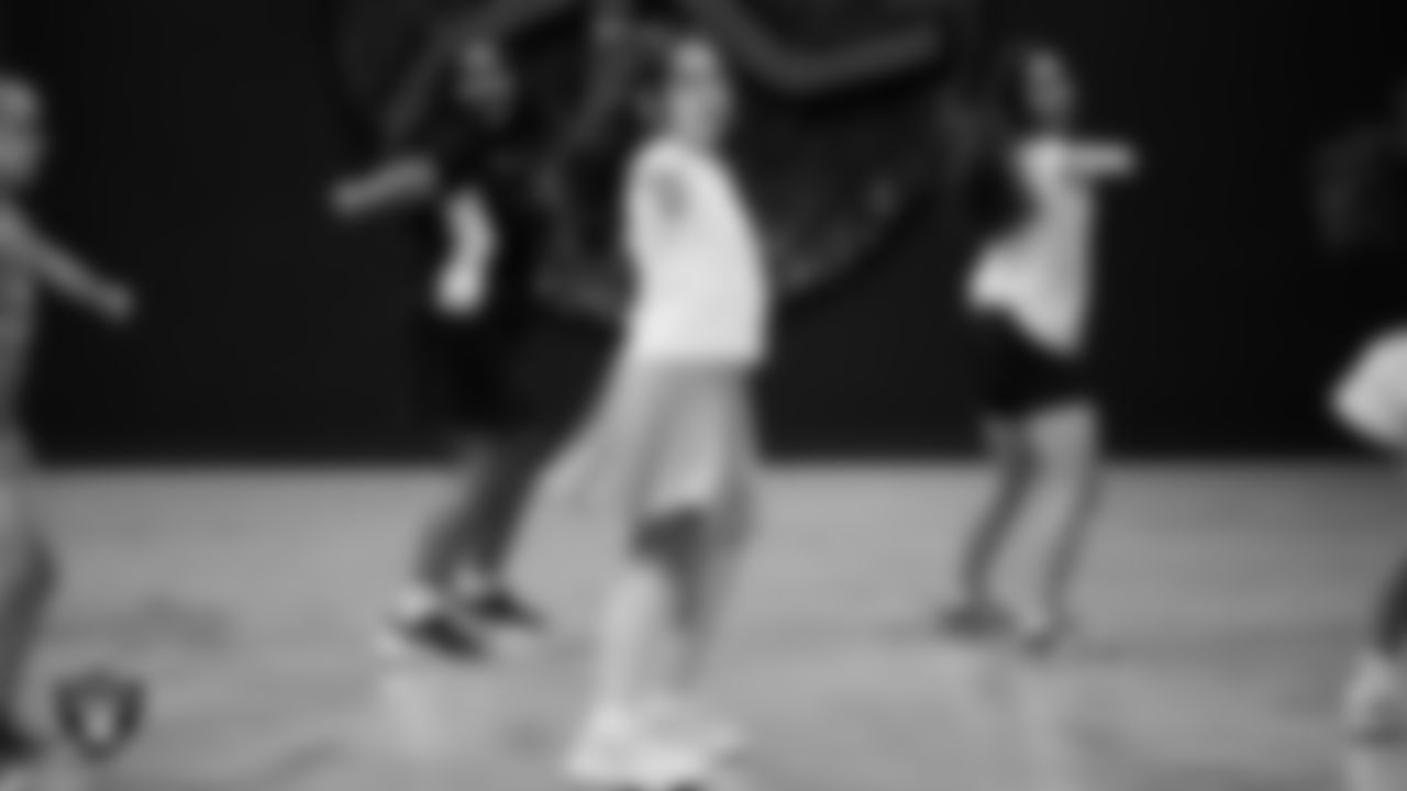 Dancers during day one of summer camp at The Studio.