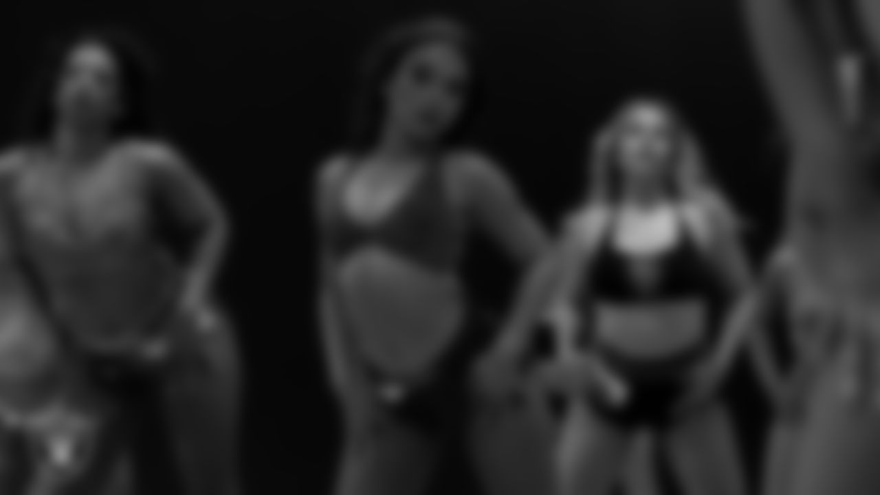 A dancer during a recruitment clinic at The Studio.