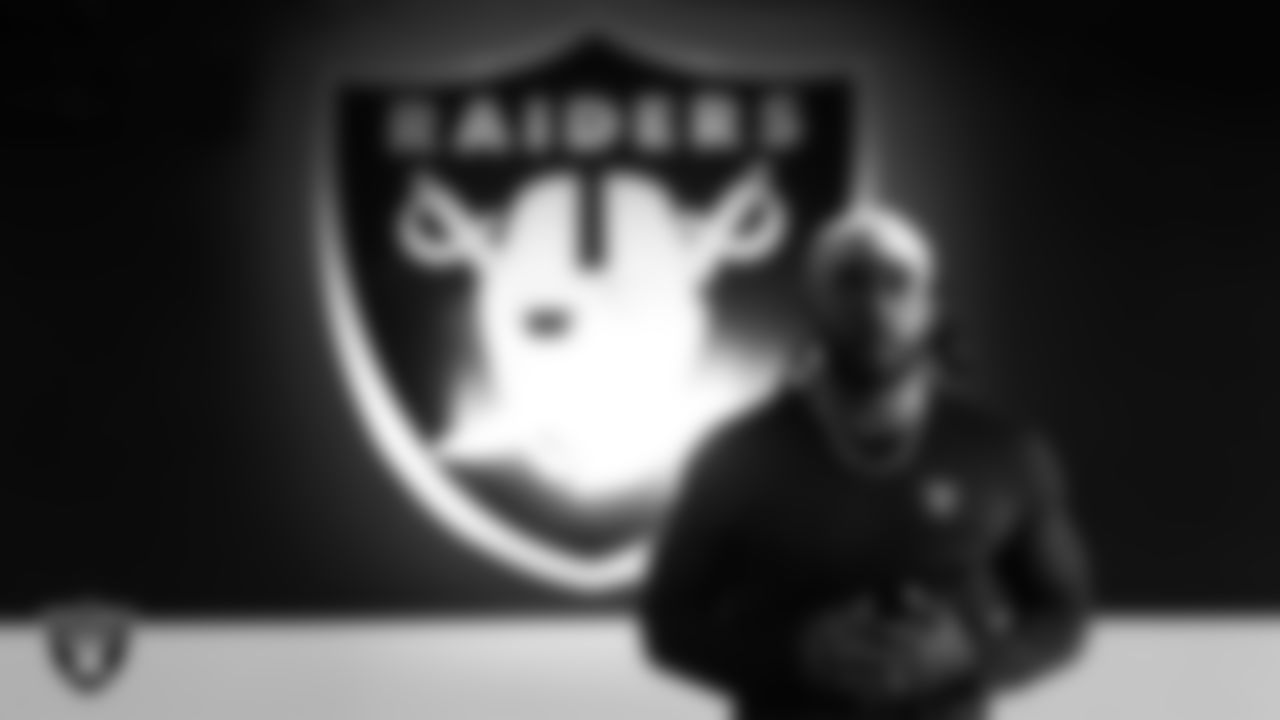 Las Vegas Raiders running back Alexander Mattison (25) at a workout during phase one of the offseason program at Intermountain Health Performance Center.