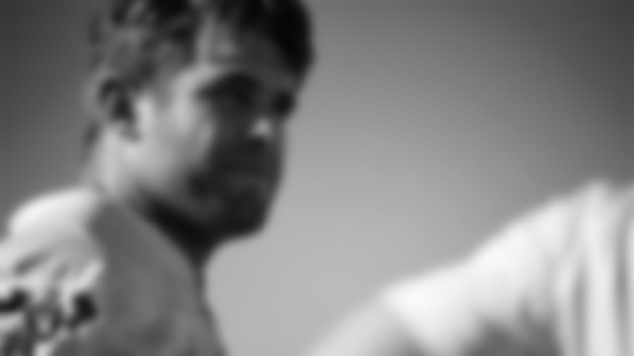 Las Vegas Raiders tight end Michael Mayer (87) during practice at Intermountain Health Performance Center.