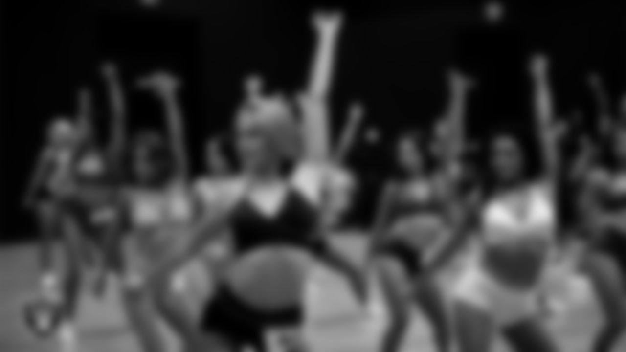 A dancer during a recruitment clinic at The Studio.