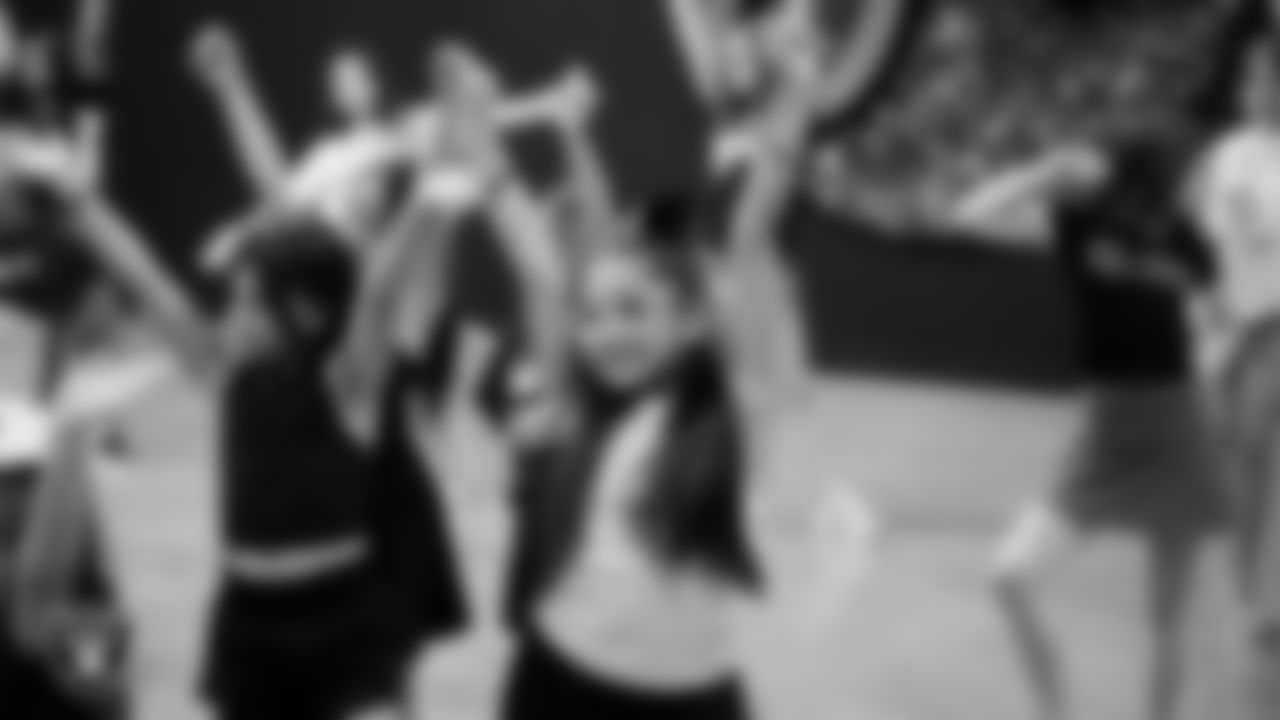Dancers during day one of summer camp at The Studio.