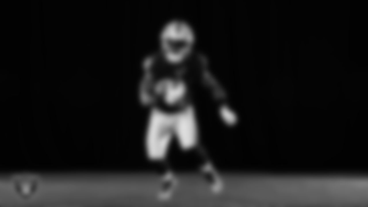 Las Vegas Raiders running back Ashton Jeanty (2) poses for a photo at the 2025 Raiders Media Day.