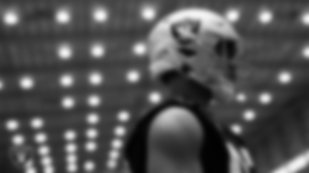 Las Vegas Raiders wide receiver Brenden Rice (82) during practice at Intermountain Health Performance Center.