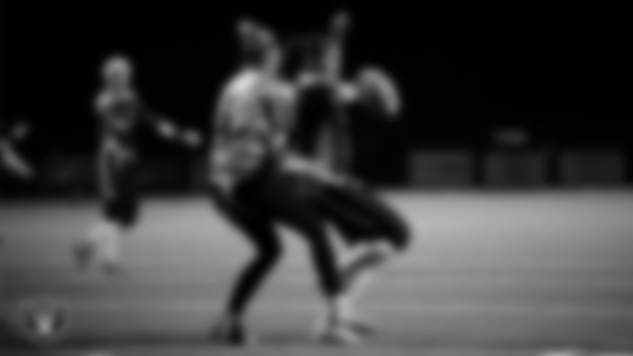 Coronado High School hosts Palo Verde High School during the Las Vegas Raiders' High School Flag Football Showcase game at Coronado High School.