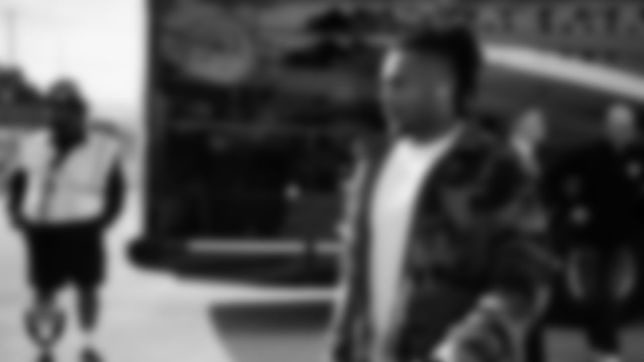 Las Vegas Raiders wide receiver Tre Tucker (1) departs for the regular season away game against the Los Angeles Chargers.