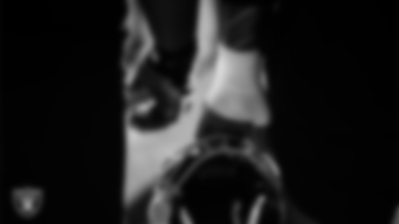 Las Vegas Raiders during practice at Intermountain Health Performance Center.