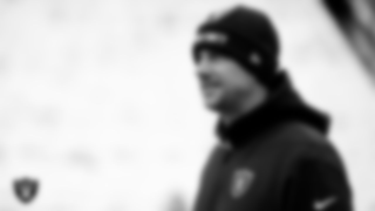 Las Vegas Raiders General Manager John Spytek before the regular season away game against the Philadelphia Eagles at Lincoln Financial Field.