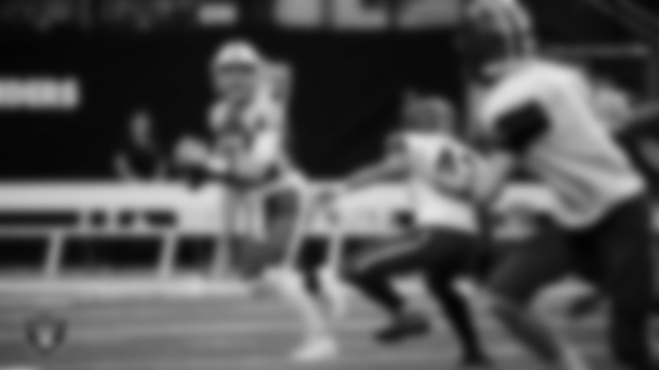 Needles High School and Pershing County High School face off in the NIAA 2A Division State Championship game at Allegiant Stadium.