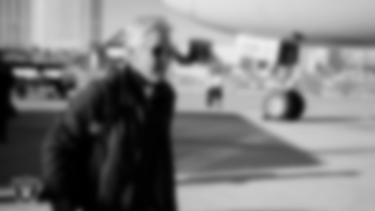 Las Vegas Raiders Head Coach Pete Carroll departs for the regular season away game against the Philadelphia Eagles.