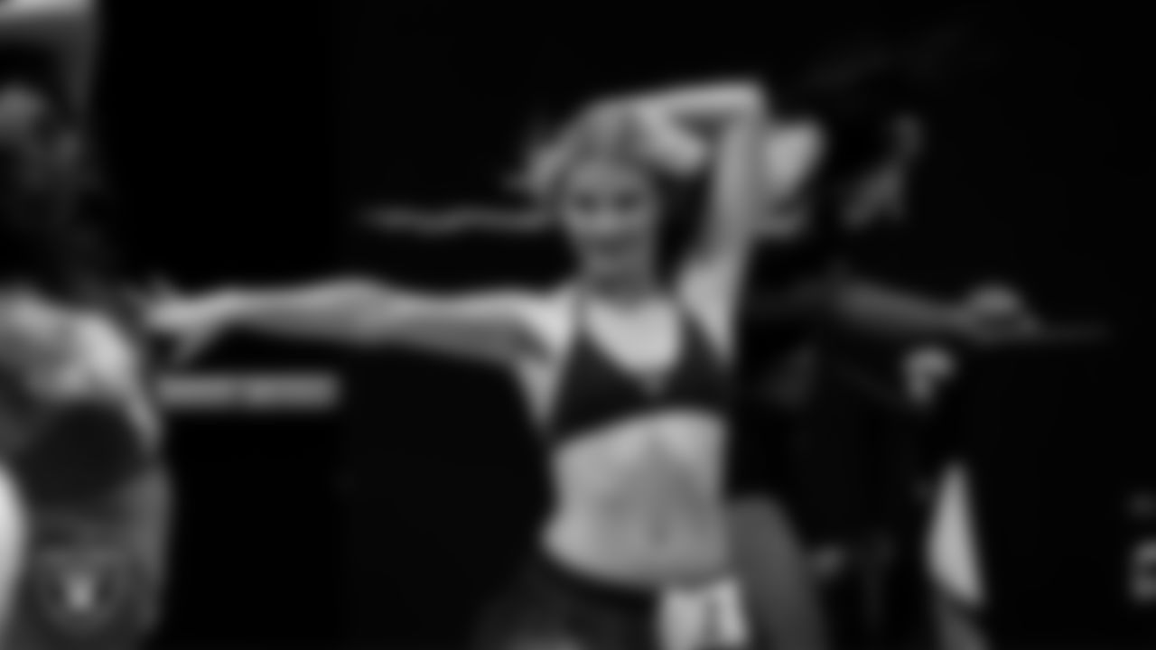 A dancer during a recruitment clinic at The Studio.