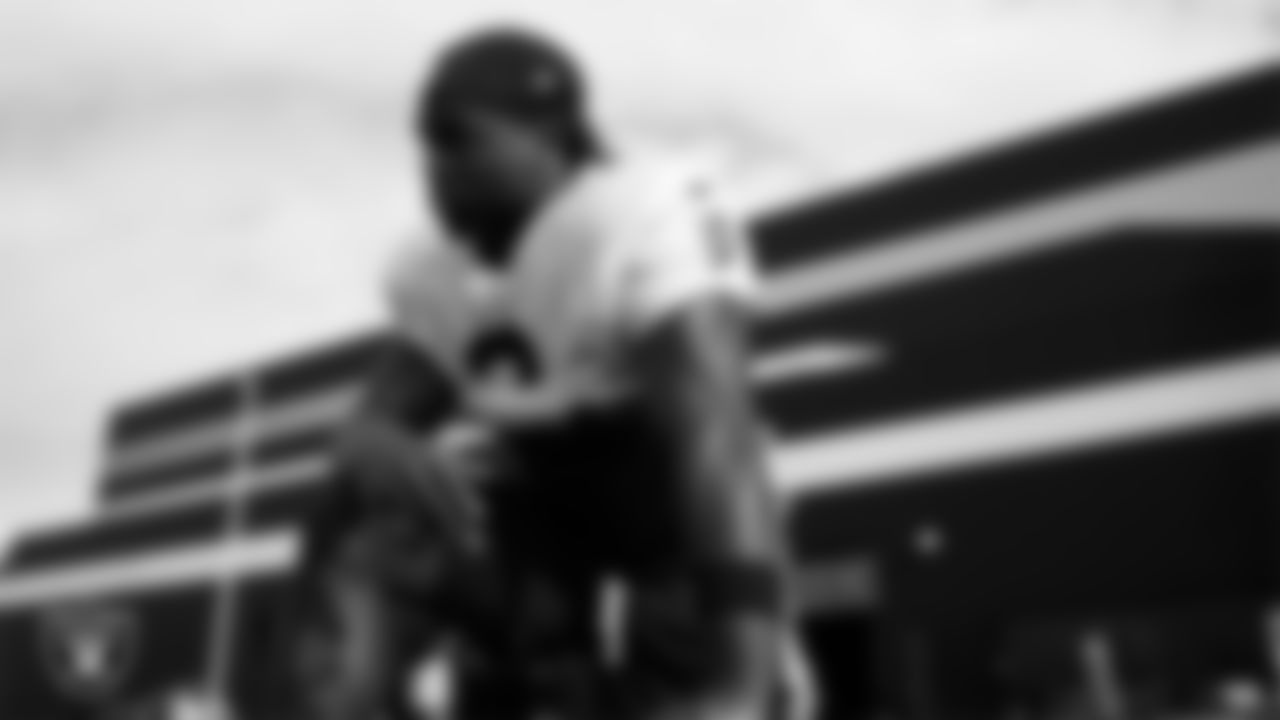 Las Vegas Raiders running back Ashton Jeanty (2) during practice at Intermountain Health Performance Center.