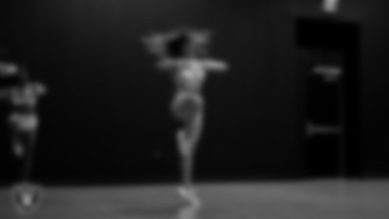 A dancer during a recruitment clinic at The Studio.