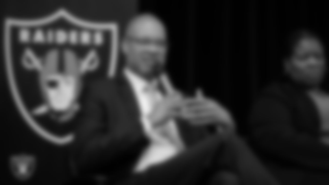 Panelist, Nevada Attorney General Aaron Ford, answers a question during "The Talk" at the Culinary Academy of Las Vegas.