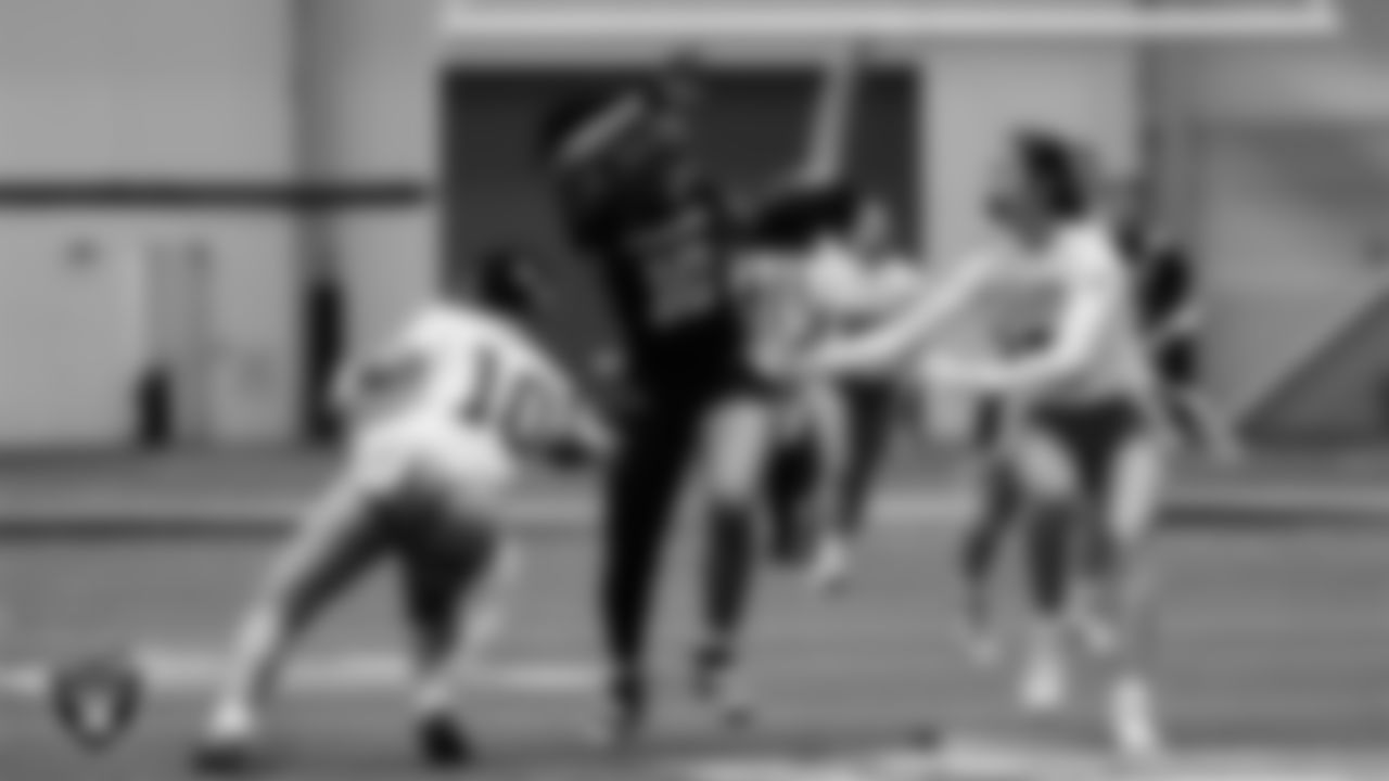 Nevada State University and La Sierra University face off in the inaugural women's flag football game at Intermountain Health Performance Center.