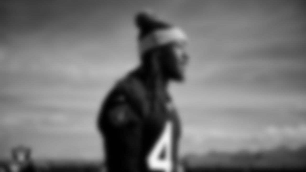 Las Vegas Raiders cornerback Eric Stokes (22) during practice at Intermountain Health Performance Center.