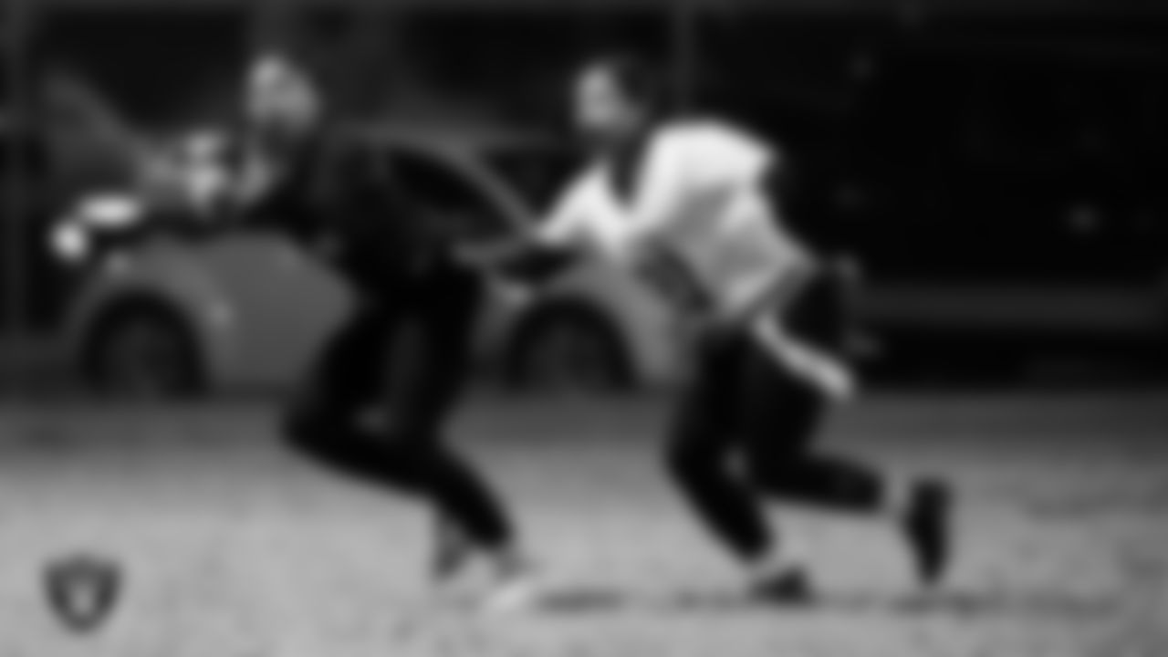 SLAM! Nevada hosts SECTA during the Las Vegas Raiders' High School Flag Football Showcase game at Russel Road Recreational Complex.